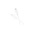 Дата кабель USB-C to Lightning 1.0m silicone BX113 Lenny white BOROFONE (6941991115387)