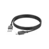 Дата кабель USB 2.0 AM to USB-C 1.0m silicone X101 Assistant black HOCO (6942007604079)
