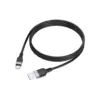 Дата кабель USB 2.0 AM to USB-C 1.0m silicone X109 Energy black HOCO (6942007636247)