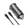Зарядний пристрій Acefast 1xUSB-C PD95W + 1xUSB gray (6974316285304)