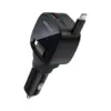 Зарядний пристрій Acefast 1xUSB-C PD95W + telescopic cable USB-C black (6974316285946)