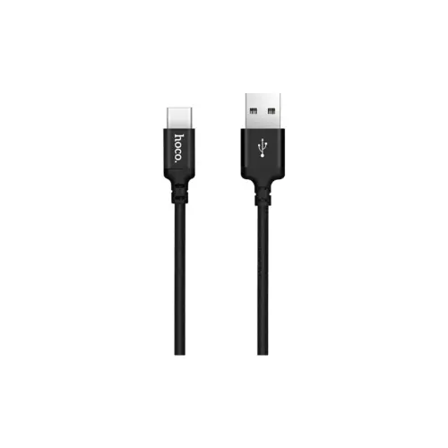 Дата кабель USB 2.0 AM to USB-C 2.0m 2A nylon X14 black HOCO (6957531062929) Дата кабель USB 2.0 AM to USB-C 2.0m 2A nylon X14 black HOCO (6957531062929)
