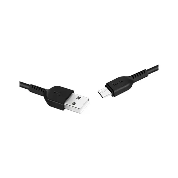 Дата кабель USB 2.0 AM to USB-C 2.0m 3A X20 black HOCO (6957531068907) Дата кабель USB 2.0 AM to USB-C 2.0m 3A X20 black HOCO (6957531068907)