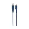 Дата кабель USB 2.0 AM to USB-C 1.0m 3A nylon X59 blue HOCO (6931474744944)