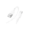 Дата кабель USB 2.0 AM to USB-C 1.0m 3A X83 white HOCO (6931474770912)