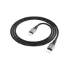 Дата кабель USB-C to Lightning 1.0m PD silicone X86 black HOCO (6931474777898)