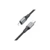 Дата кабель USB-C to Lightning 1.0m PD silicone X86 black HOCO (6931474777898)