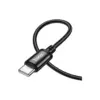 Дата кабель USB 2.0 AM to USB-C 3.0m X91 Radiance black HOCO (6931474788726)