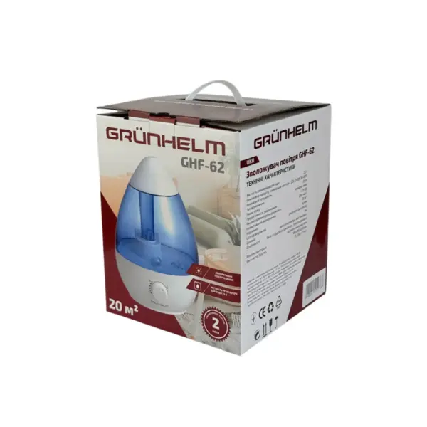 Зволожувач повітря Grunhelm GHF-62
