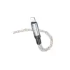 Дата кабель USB 2.0 AM to Lightning 1.0m U112 Shine gray HOCO (6931474788801)