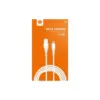 Дата кабель USB 2.0 AM to Lightning 1.0m 2.4A X196 white WUW (6972573335596)