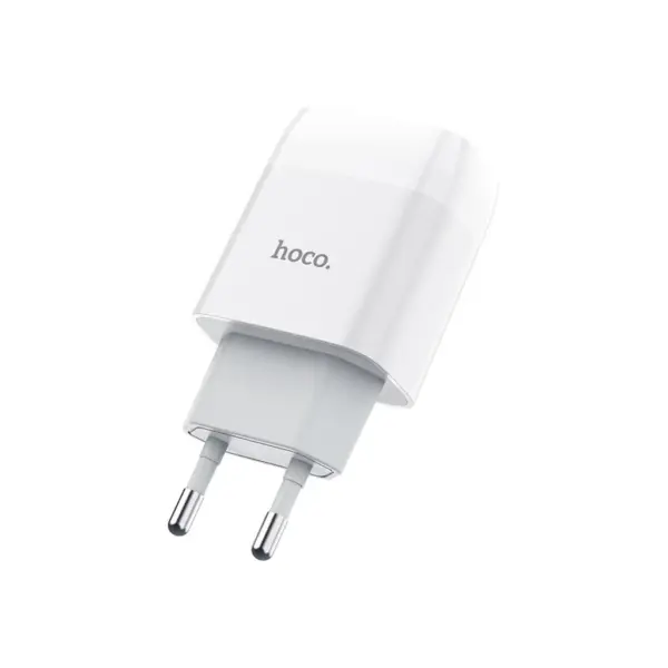 Зарядний пристрій HOCO C73A 2xUSB 12W white (6931474712912)