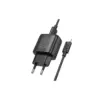 Зарядний пристрій HOCO C141A 2xUSB + cable USB to Lightning black (6942007627863)