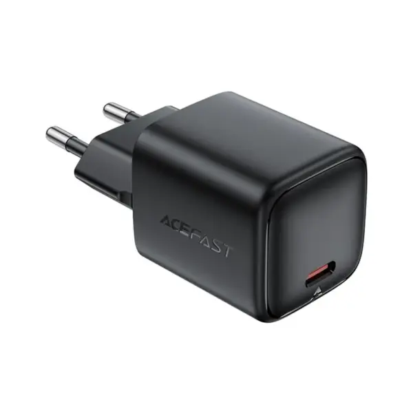 Зарядний пристрій Acefast A136 USB-C PD40W GaN black (6974316286233) Зарядний пристрій Acefast A136 USB-C PD40W GaN black (6974316286233)