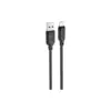 Дата кабель USB 2.0 AM to USB-C 1.2m 3A TPE black Acefast (6974316283812)