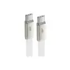 Дата кабель USB-C to USB-C 1.2m 60W 3A nylon white Acefast (6974316286257)