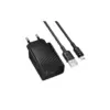 Зарядний пристрій BOROFONE USB QC3.0 + cable USB to Micro 5P black (6941991122651)