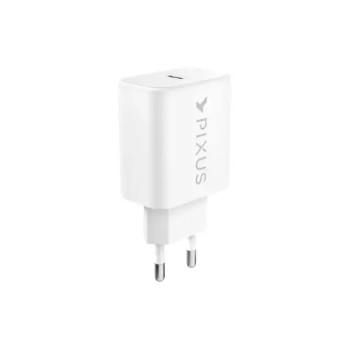 Зарядний пристрій Pixus 1xUSB-C PD20W GaN (4897058532555) Зарядний пристрій Pixus 1xUSB-C PD20W GaN (4897058532555)