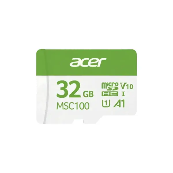Карта пам'яті Acer 32GB microSD MSC100 /U1/ V10/A1 Read 100MB/s / Write 10MB/s (BL.9BWWA.335)