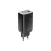 Зарядний пристрій Essager 2xUSB-C + 1xUSB PD67W QC4.0 FCP GaN black (ECT67W-LJB01-Z)