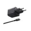 Зарядний пристрій Ugreen X517 USB-C PD25W GaN black (65736)