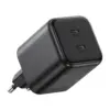 Зарядний пристрій Ugreen X526 2xUSB-C PD45W GaN black (65058)