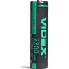 Акумулятор 18650 2200mAh Li-Ion, protect, color box/1шт Videx (18650-P/2200/1CB)