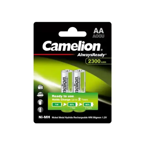 Акумулятор Camelion AА 2300mAh Ni-MH Always Ready HR6 BP2 (NH-AA2300АRBP2) Акумулятор Camelion AА 2300mAh Ni-MH Always Ready HR6 BP2 (NH-AA2300АRBP2)