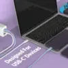 Дата кабель USB-C to USB-C 1.0m 60W (20V/3A) premium J5create (JUCX17W-N) Дата кабель USB-C to USB-C 1.0m 60W (20V/3A) premium J5create (JUCX17W-N)