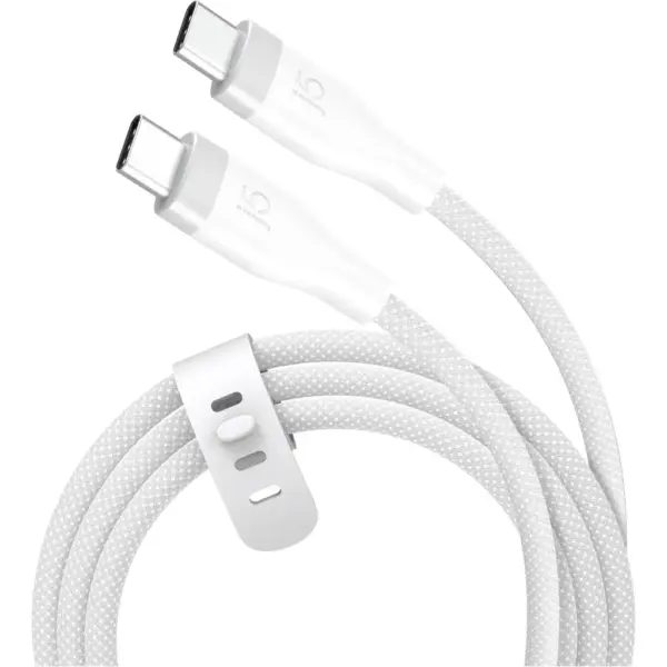 Дата кабель USB-C to USB-C 1.8m 60W (20V/3A) premium J5create (JUCX18L18W-N)
