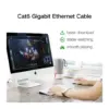 Патч-корд 20м, U/UTP Cat 6 CCA Lan Cable NW102 Black Ugreen (20166)