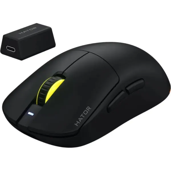 Мишка Hator Quasar 3 Ultra 8K Wireless Black Edition (HTM772) Мишка Hator Quasar 3 Ultra 8K Wireless Black Edition (HTM772)