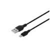 Зарядний пристрій XO L54 2xUSB 12W + cable USB to Lightning black (XO-L57-LGHT-BK)