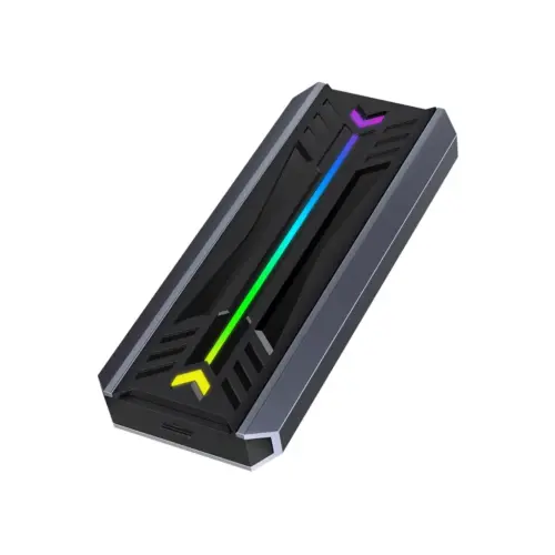 Кишеня зовнішня Dynamode M.2 SSD NVMe/SATA to USB-C USB 3.2 Gen2 tool-free (DM-CAD-SSD16)