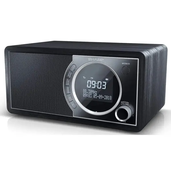 Портативний радіоприймач Sharp DR-450 Black (DR-450BK)