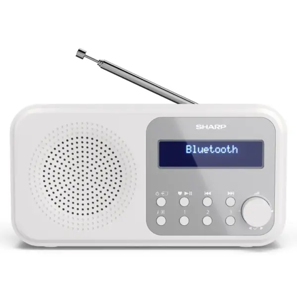 Портативний радіоприймач Sharp DR-P420 White (DR-P420WH)