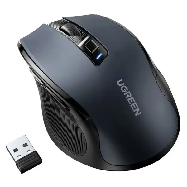 Мишка Ugreen Ergonomic Wireless Grey (90855)