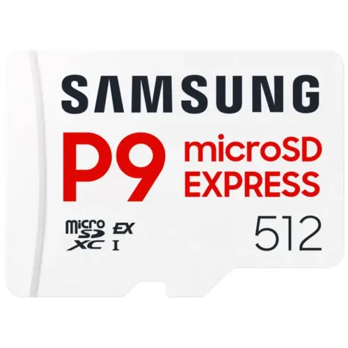 Карта пам'яті Samsung 512GB microSDXC class 10 UHS-I U3 V30 P9 Express (MB-MK512T/WW)