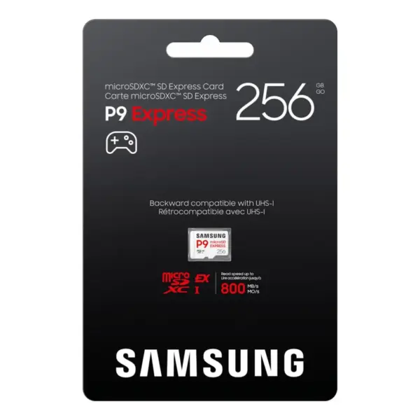 Карта пам'яті Samsung 256GB microSDXC class 10 SD7.1 UHS-I U3 V30 P9 Express (MB-MK256T/WW)