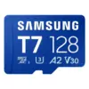 Карта пам'яті Samsung 128GB microSDXC class 10 UHS-I U3 V30 A2 T7 (MB-MB128T/WW)