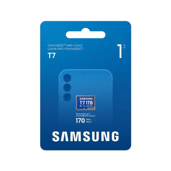 Карта пам'яті Samsung 1TB microSDXC class 10 UHS-I U3 V30 A2 T7 (MB-MB1T0T/WW)