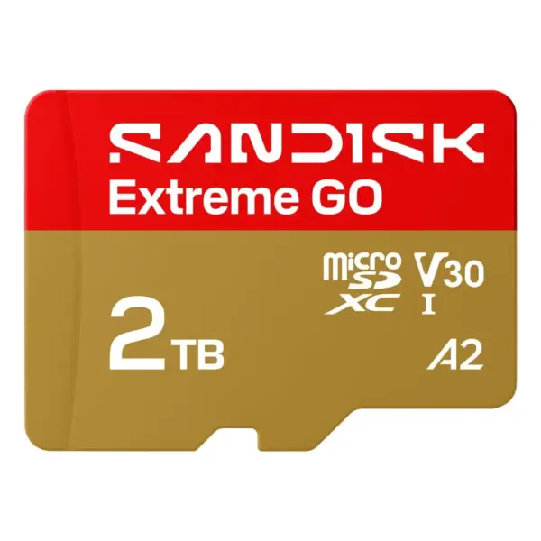 Карта пам'яті SanDisk 2TB microSDXC class 10 UHS-I Extreme GO (SDSQXGN-2T00-GN6MN)