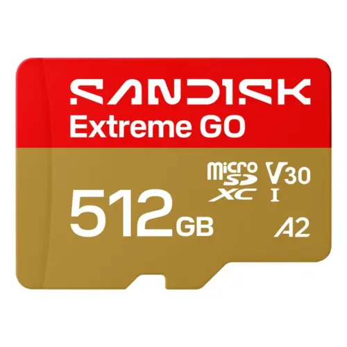 Карта пам'яті SanDisk 512GB microSDXC class 10 UHS-I Extreme GO (SDSQXGN-512G-GN6MN)