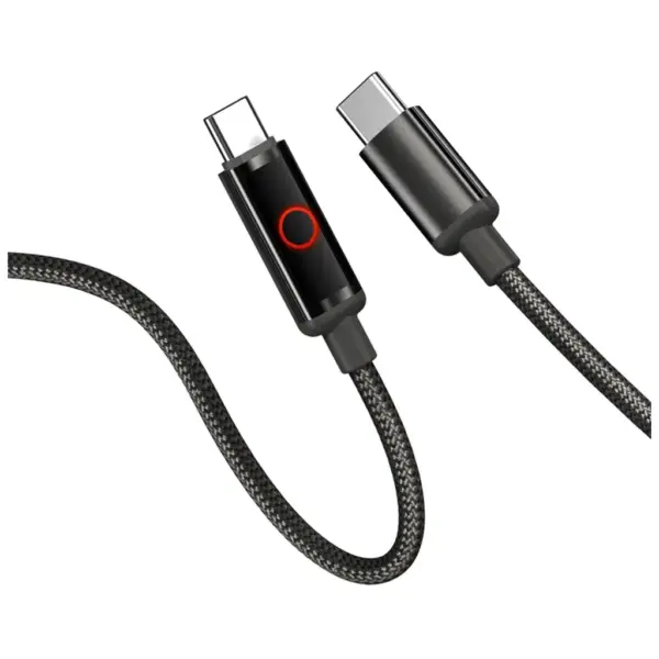 Дата кабель USB-C to Lightning 1.0m PD30W black ColorWay (CW-CBPDCL103-BK)