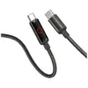 Дата кабель USB-C to USB-C 1.0m 3A PD60W black ColorWay (CW-CBPDCC103-BK)