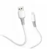 Дата кабель USB 2.0 AM to Lightning 1.0m 3A liquid silicone white ColorWay (CW-CBUL093-WT)