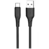 Дата кабель USB 2.0 AM to USB-C 2.0m 3A textured PVC black ColorWay (CW-CBUC095-BK) Дата кабель USB 2.0 AM to USB-C 2.0m 3A textured PVC black ColorWay (CW-CBUC095-BK)