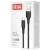 Дата кабель USB 2.0 AM to USB-C 2.0m 3A textured PVC black ColorWay (CW-CBUC095-BK) Дата кабель USB 2.0 AM to USB-C 2.0m 3A textured PVC black ColorWay (CW-CBUC095-BK)