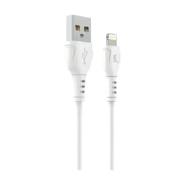 Дата кабель USB 2.0 AM to Lightning 1.0m PVC white Wibrand (WI.DC/BO1W-UL) Дата кабель USB 2.0 AM to Lightning 1.0m PVC white Wibrand (WI.DC/BO1W-UL)