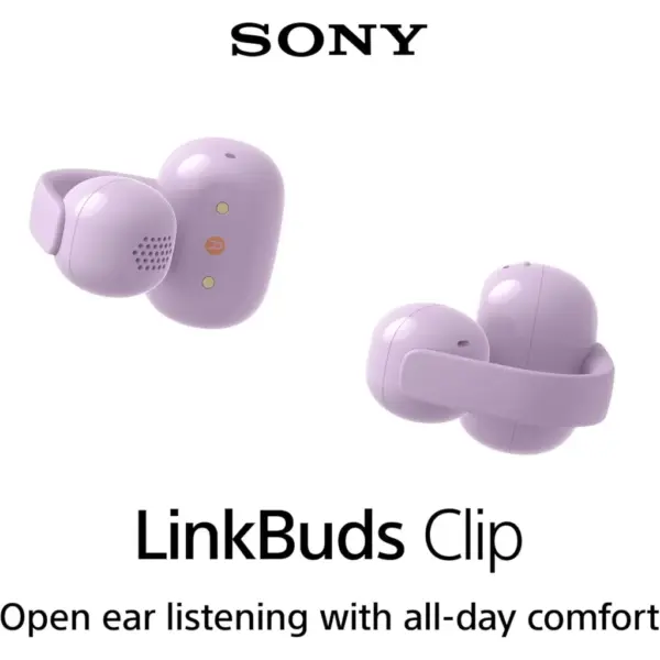 Навушники Sony LinkBuds Clip WF-LC900 Lavender (WFLC900V.E)